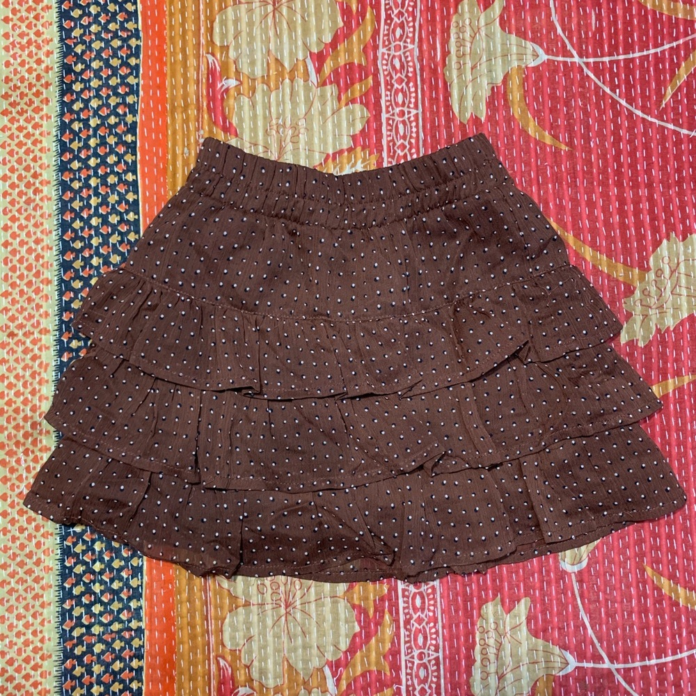 Filou & Friends Ruffle Skirt Polka Dot
